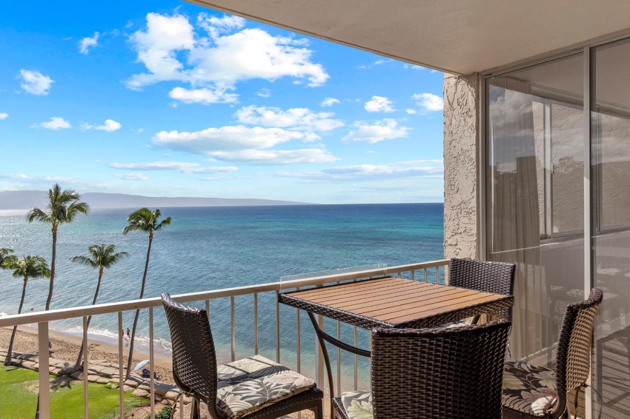 Incredible Beachfront 1Br - Sleeps 4 Awesome Location And In The Center Of Restaurants Many Beaches Golf And More Vila Kahana Exterior foto